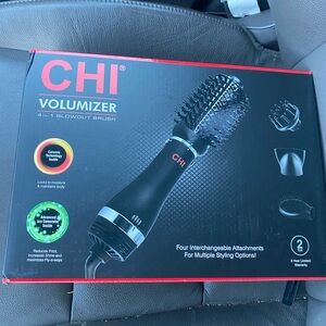 CHI Volumizer 4-in-1 Blowout Brush - Black NWT Sealed